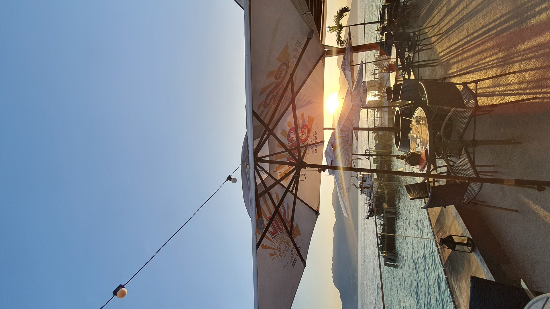 Pôr do sol em Ilhabela